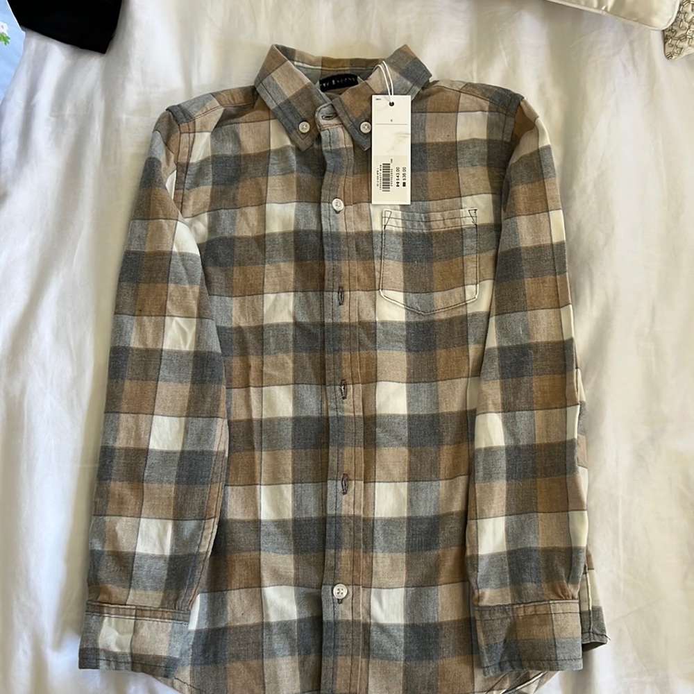 Janie and Jack Fall Collection Button Down